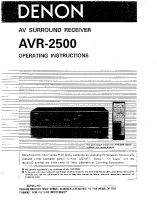 Denon AVR-2500-Owners-Manual 